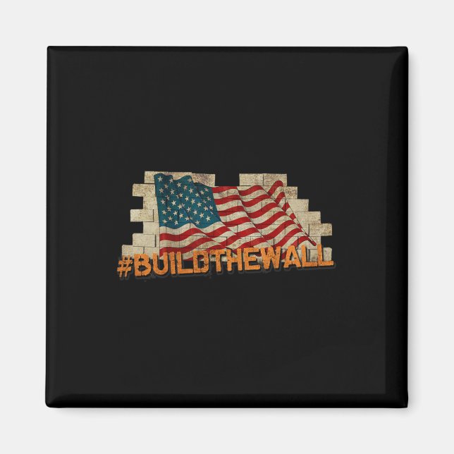 Imã Construa A Muralha' Pro-trump Derreta Os Flocos De (Frente)