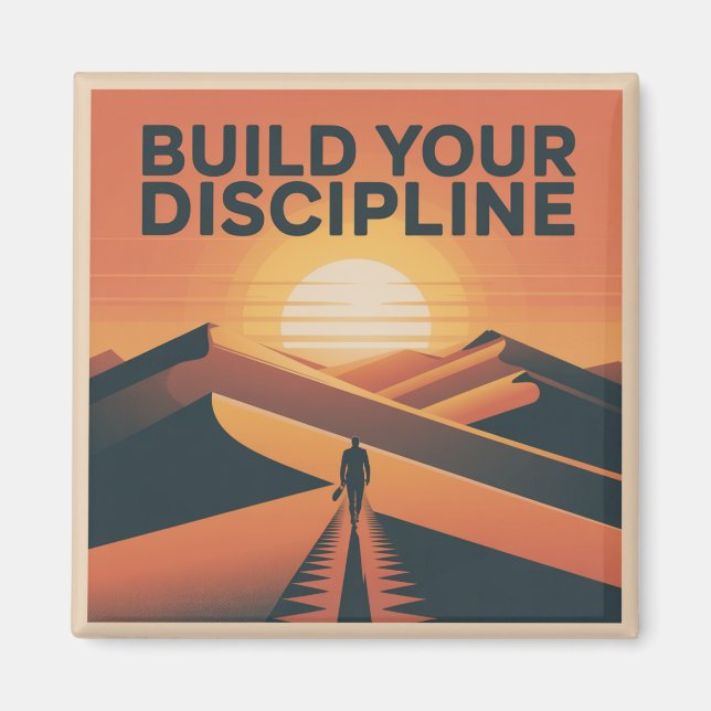 Imã Construa Sua Disciplina (Frente)