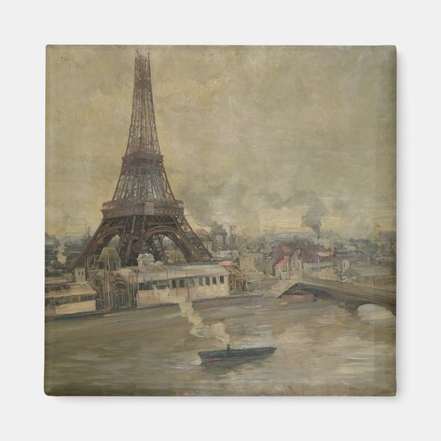 Imã Construção da Torre Eiffel (Frente)