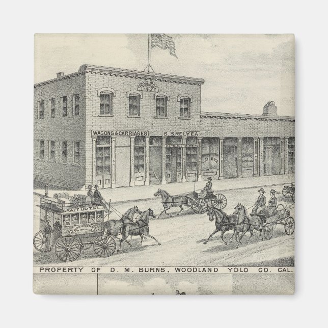 Imã Construção de floresta, fazenda do Condado de Yolo (Frente)