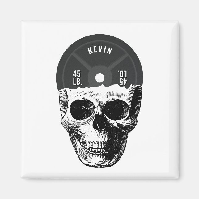 Imã Construção de Malhação de Formação de Caveira em P (Frente)