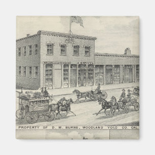 Imã Construção de Woodland, fazenda do Condado de Yo