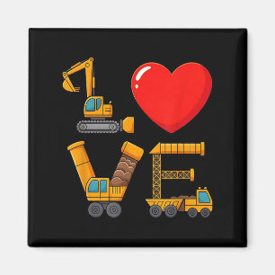 Imã Construção do Amor de São Valentim Escrito com Cam