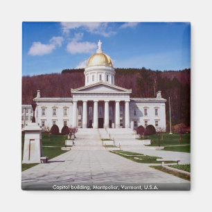 Imã Construção do Capitólio, Montpelier, Vermont, E