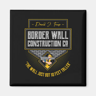 Imã Construção do Muro de Trump da Patrulha de Frontei