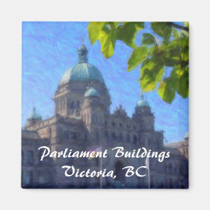 Imã Construções do parlamento, Victoria, BC ímã