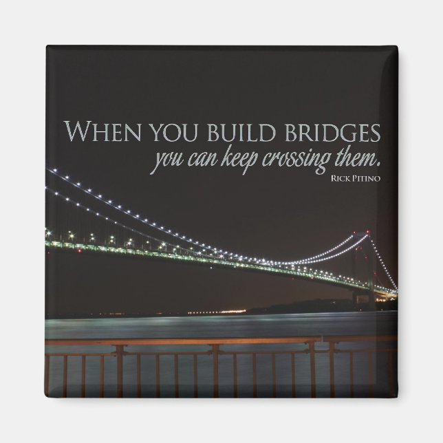 Imã Construindo pontes com ímã móvel (Frente)