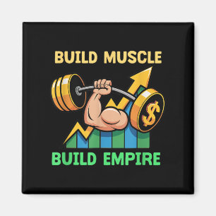 Imã Construir músculo Construir Império Motivação Barb