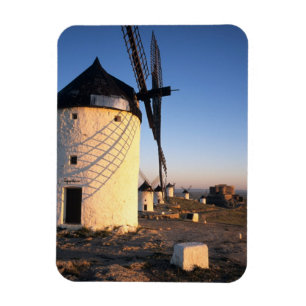 Ímã Consuegra, La Mancha, Espanha, moinhos de vento