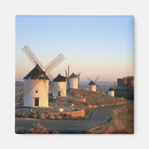 Imã Consuegra, La Mancha, Espanha, moinhos de vento