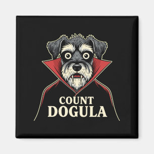 Imã Contagem de homens tema engraçado do cão dogula fe