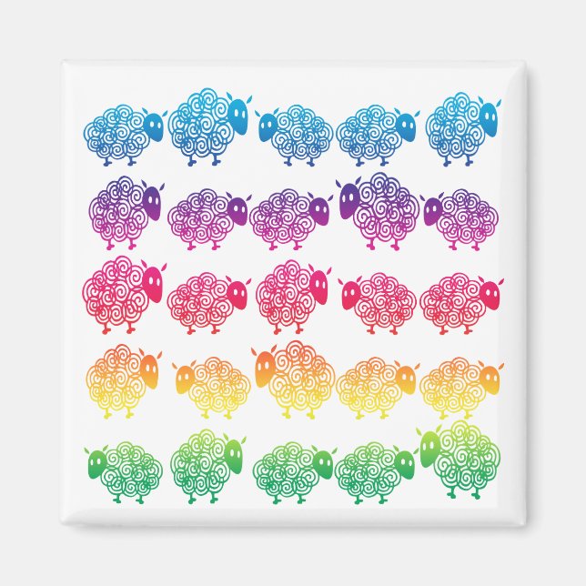 Imã Contagem de Ovinos (Frente)