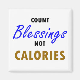 Imã Contar Bênçãos Não Calorias