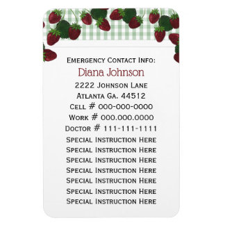 Ímã Contato de Emergência: Babysitter Premium Magnet