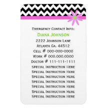 Contato de Emergência: Babysitter Premium Magnet