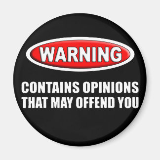 Imã Contém Opiniões Que Podem Ofender Você