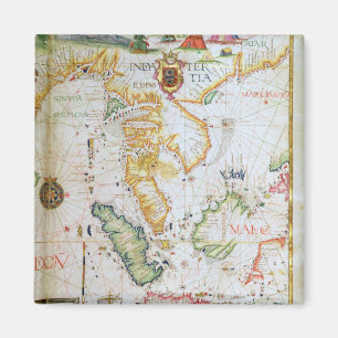 Imã Continente 3Sudeste Asiático, detalhe do atlas de