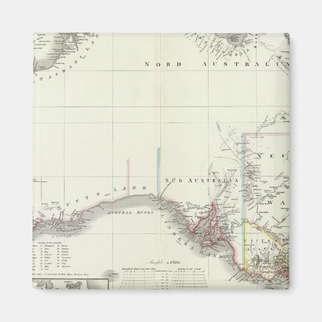 Imã Continente Austral (Frente)