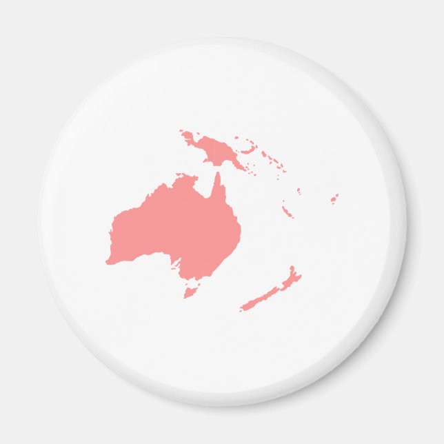 Imã Continente da Austrália (Frente)