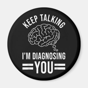 Imã Continua a falar que estou a diagnosticar-te.