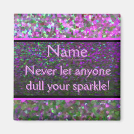 Imã Continuar com os cintilações