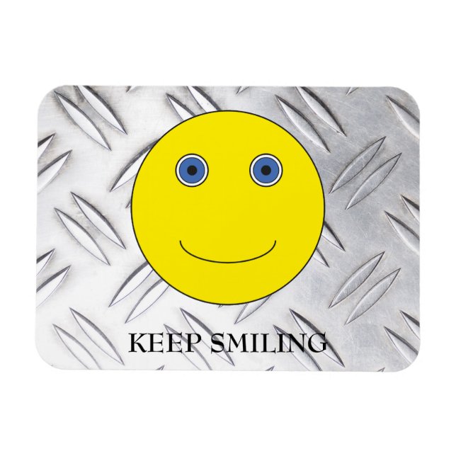 Ímã Continue sorrindo (Horizontal)