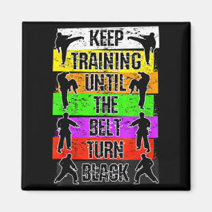 Imã Continue treinando até o cinto ficar preto Karate