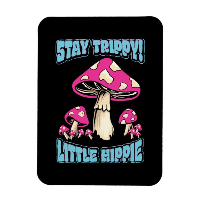 Ímã Continue Tripudo! Pequeno Hippie (Vertical)