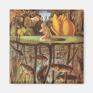 Imã Conto de fadas de Thumbelina do vintage, Eleanor