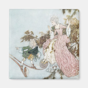 Imã Conto de Fadas Vintage A Bela Adormecida por Edmun