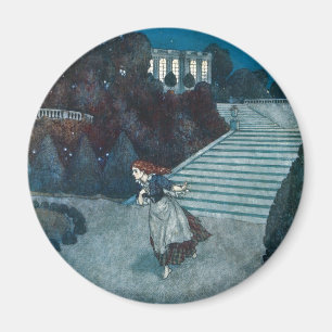 Imã Conto de Fadas Vintage, Cinderela por Edmund Dulac