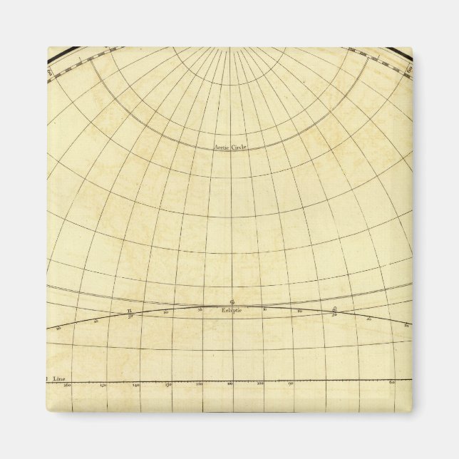 Imã Contorno do Hemisfério Ocidental (Frente)