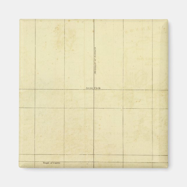 Imã Contorno do Mapa Mundial (Frente)