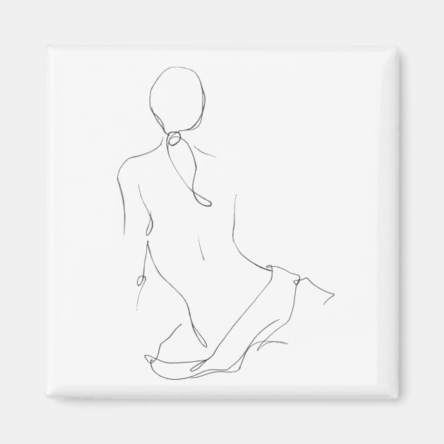 Imã Contorno Gestural (Frente)