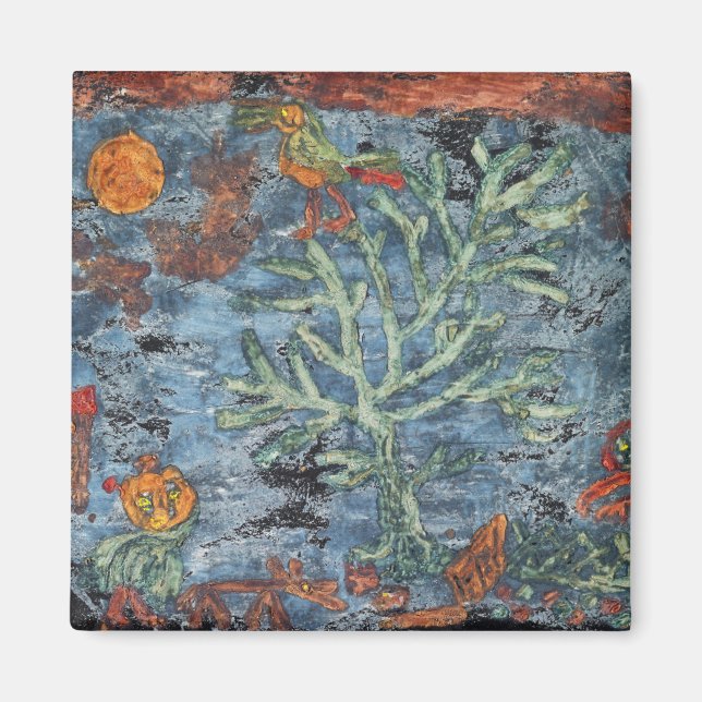 Imã Contos de fadas do norte por Paul Klee (Frente)