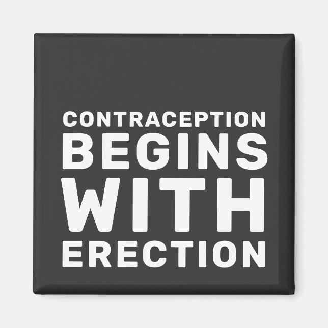 Imã Contracepção Começa Com Ereção Direitos das Mulher (Frente)