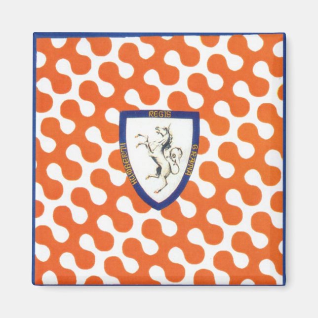 Imã Contrada del Leocorno (Unicórn) Palio (Frente)