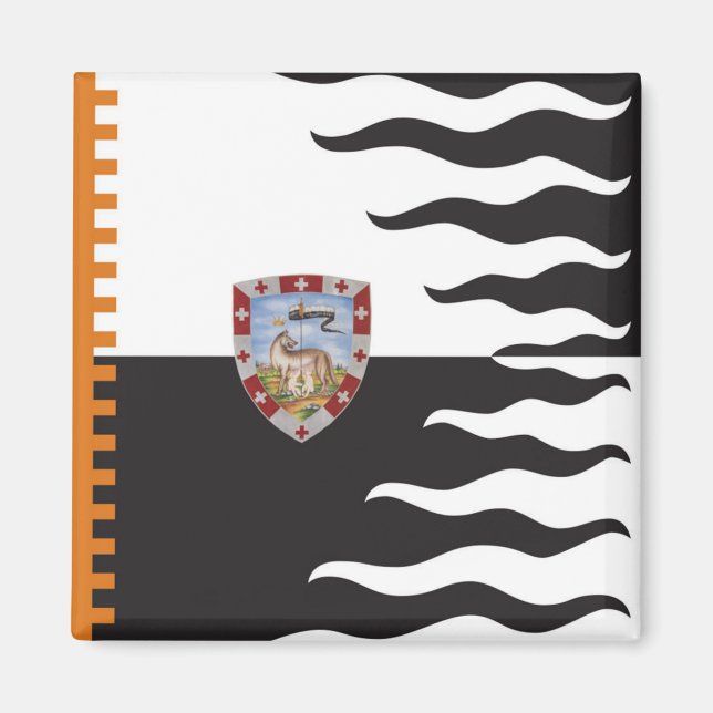 Imã Contrada della Lupa (Ela-Wolf) Palio di Siena (Frente)