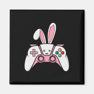 Imã Controlador de Jogo com Ouvidos Coelhinhos Gamin P