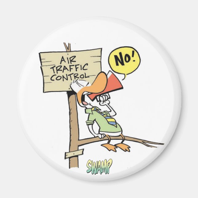 Imã Controlador de tráfego aéreo de pântano (Frente)