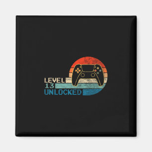 Imã Controlador de Videogame Desbloqueou o Nível 13 de