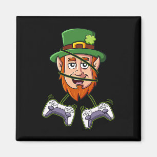 Imã Controladores de Jogos de Vídeo Leprechaun do Dia