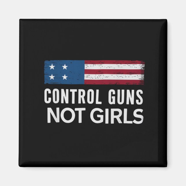 Imã Controlar Armas Não Meninas (Frente)