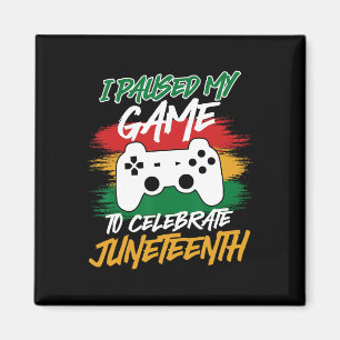 Imã Controle Console de Vídeo Jogos Pausou Meu Jogo Ju