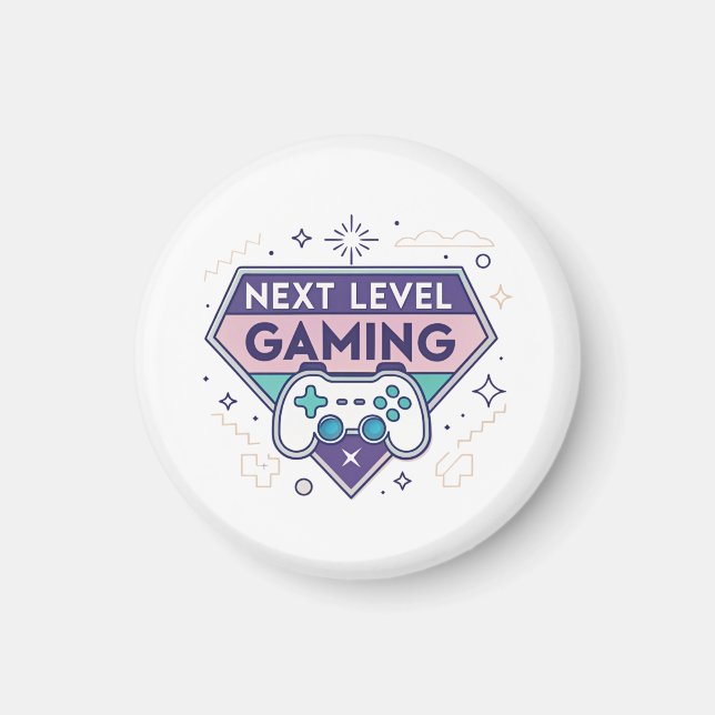 Imã Controle Retro de Jogos Next Level Pastel Gamer Tr (Frente)