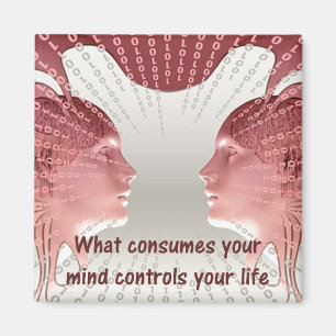 Imã Controle sua vida citando pensamento positivo dize