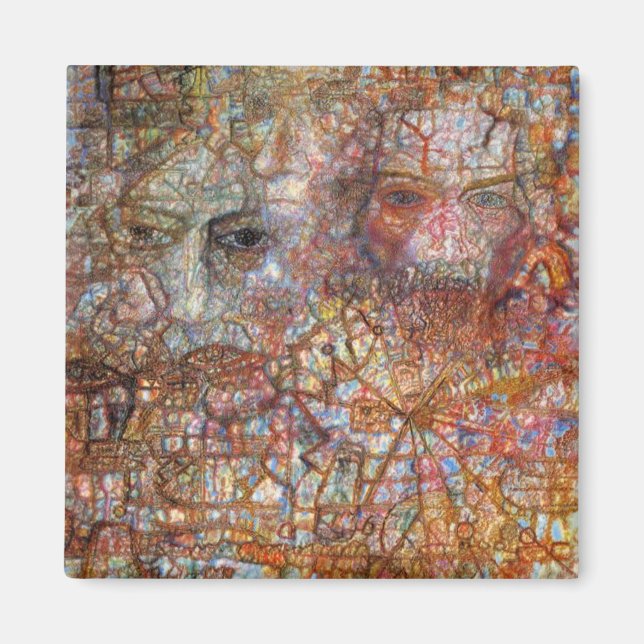 Imã Convenções: Duas Faces (por Pavel Filonov) (Frente)