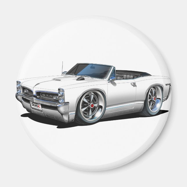 Imã Conversível Branco 1966/67 GTO (Frente)