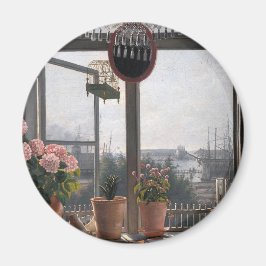 Imã Convite Costeiro: Abrir Janela e Capa