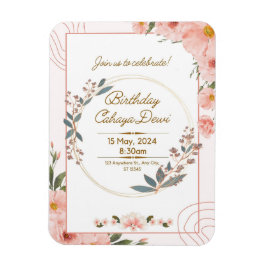 Ímã Convite de aniversário